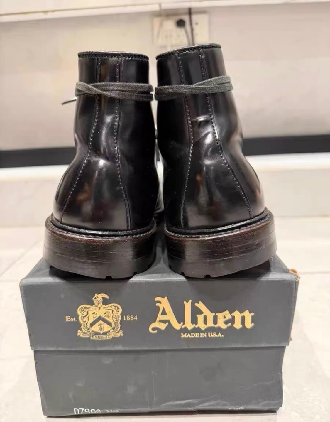 알든 탱커 코도반 부츠 7.5d 상품이미지4