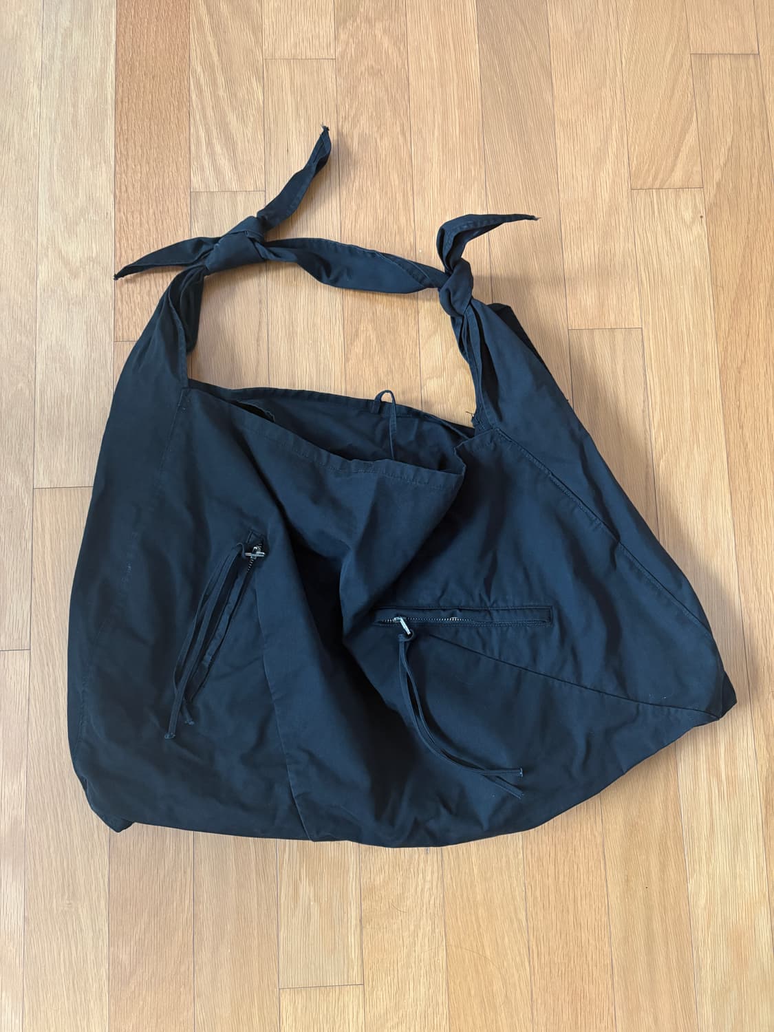 GARMENT DYED 2 WAY STRAP TOTE BAG (LARGE 상품이미지1