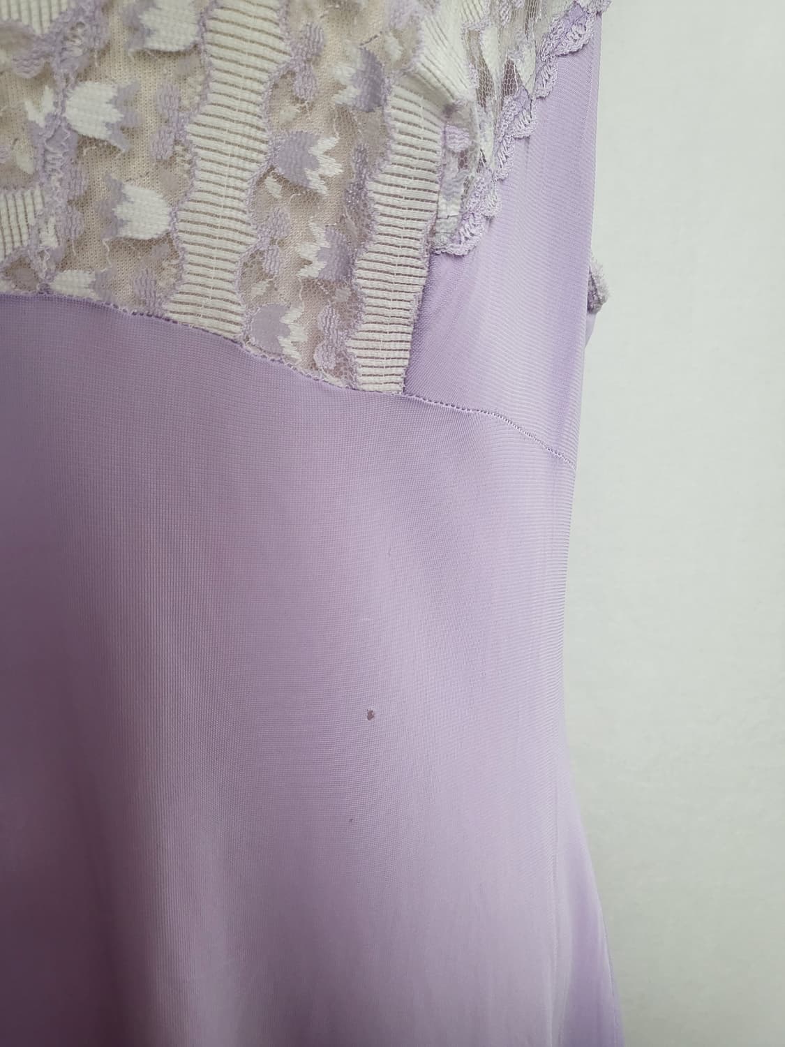 빈티지 플로럴 퍼플 슬립 드레스 상품이미지4