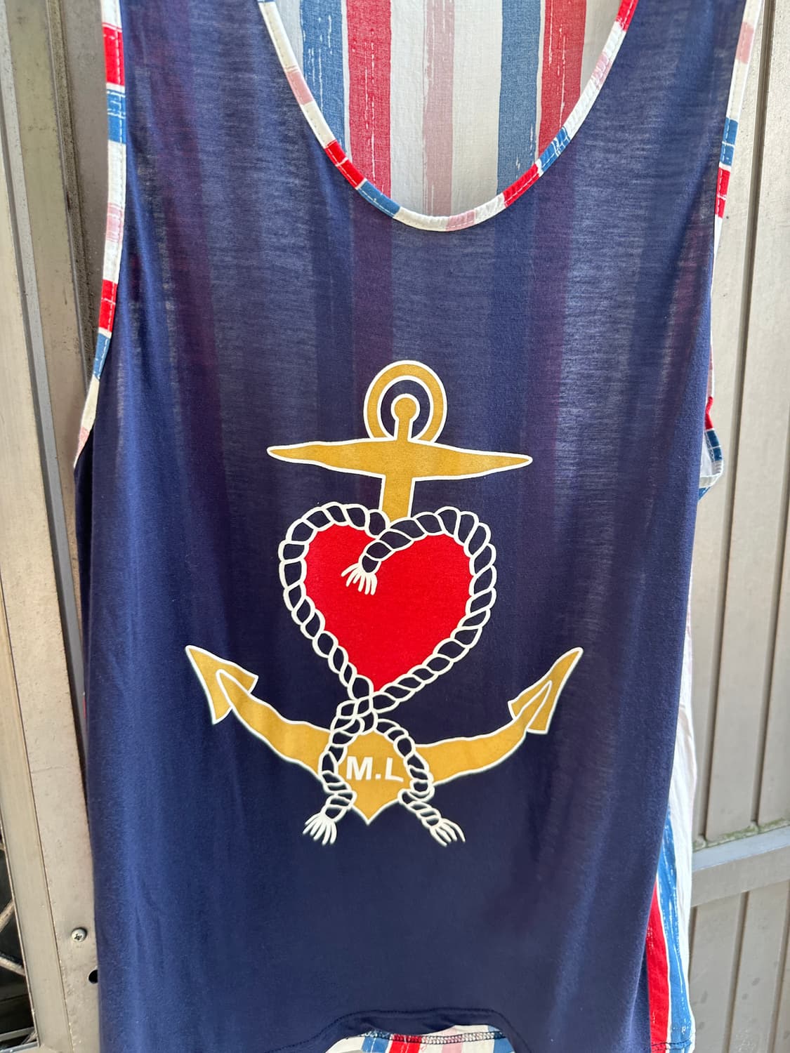 NONE Vintage kitsch sleeveless 상품이미지4