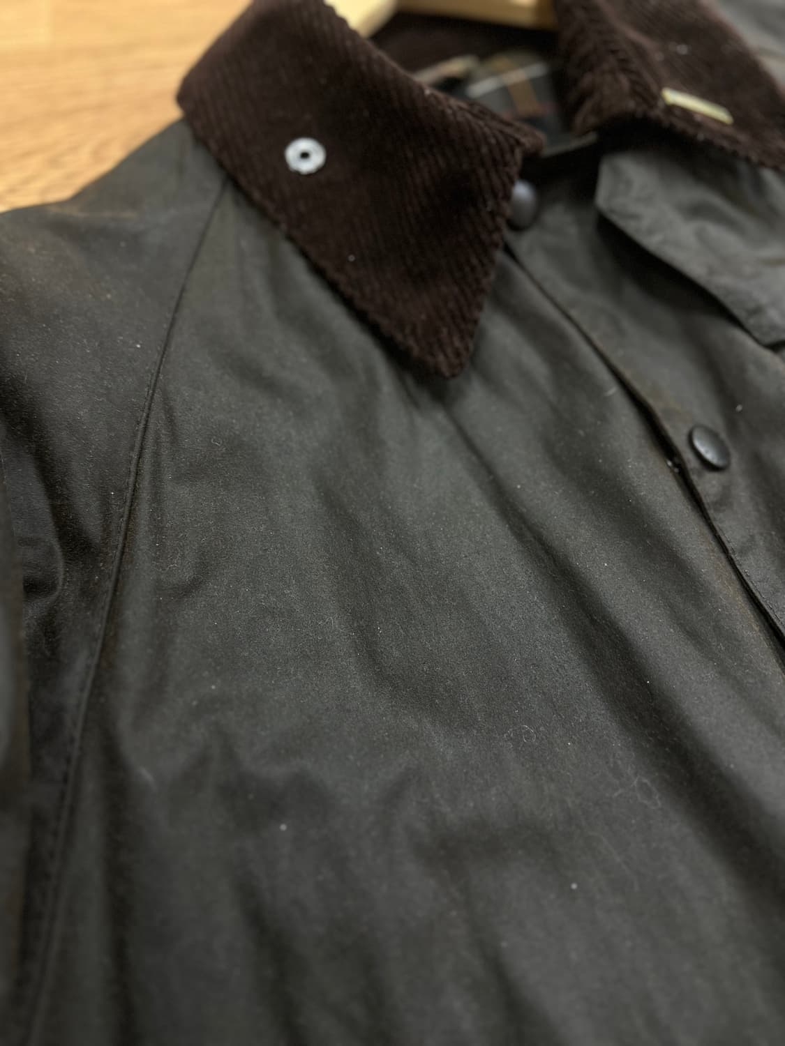 (40)바버 23AW 뷰포트 왁스 자켓 세이지그린 상품이미지4