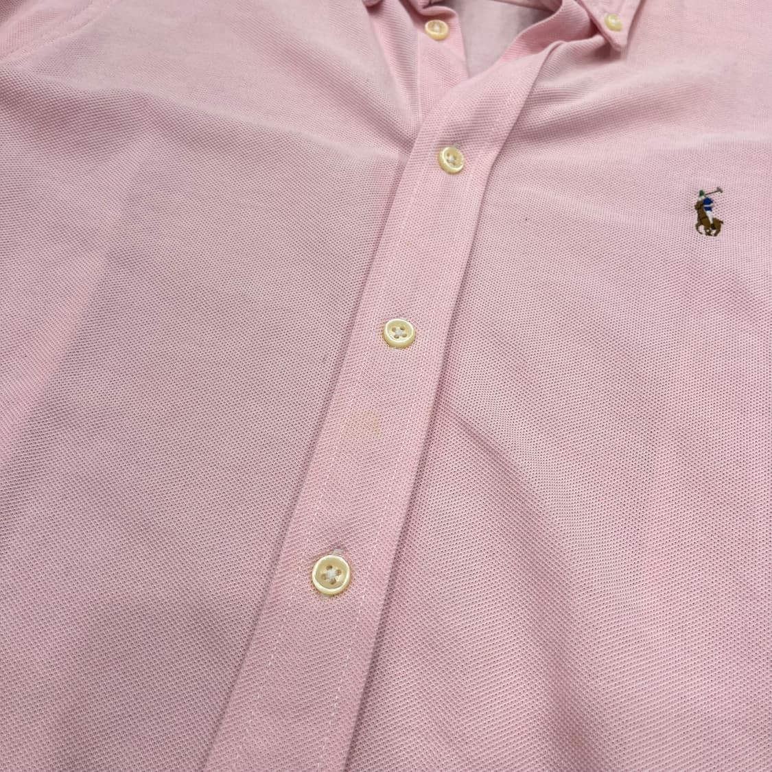 L 폴로 랄프로렌 핑크 옥스포드 셔츠 상품이미지3
