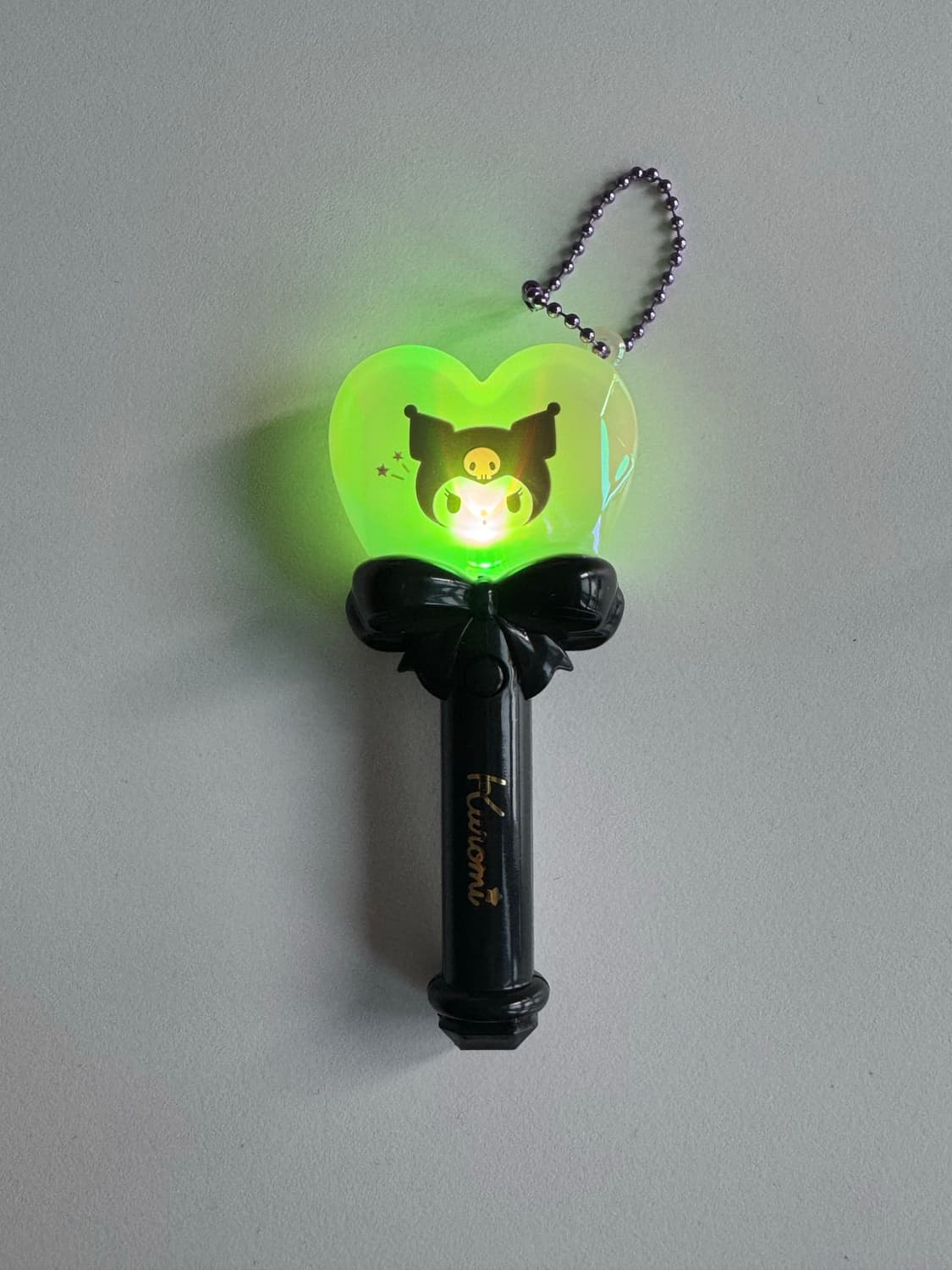 산리오 쿠로미 하트 LED 응원봉 키링 상품이미지6