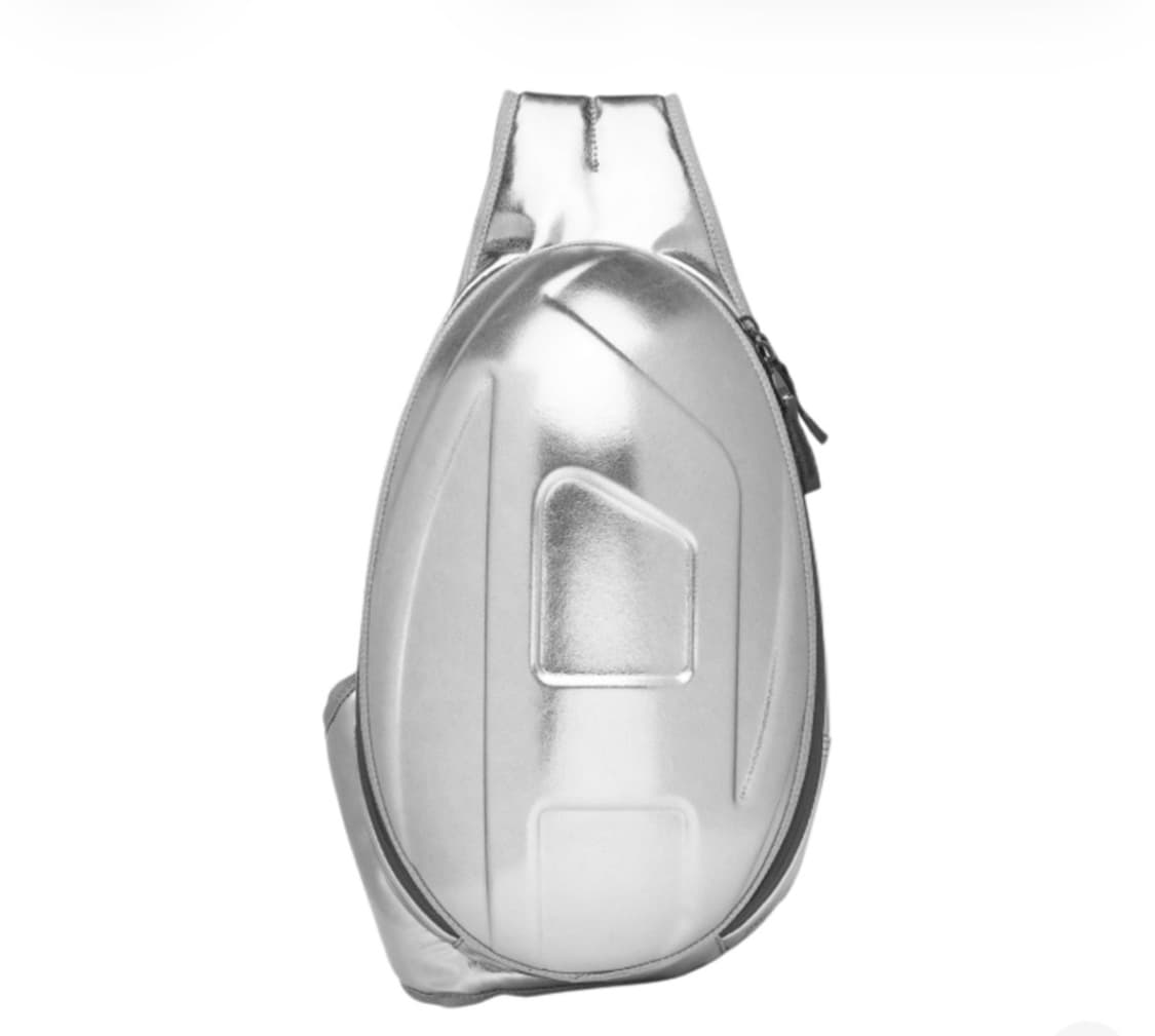 디젤 1DR-팟 슬링백 실버  상품이미지1