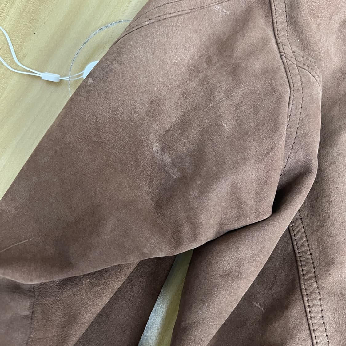 vtg 빈티지 오리지널 양가죽 스웨이드 봄버 자켓  상품이미지9