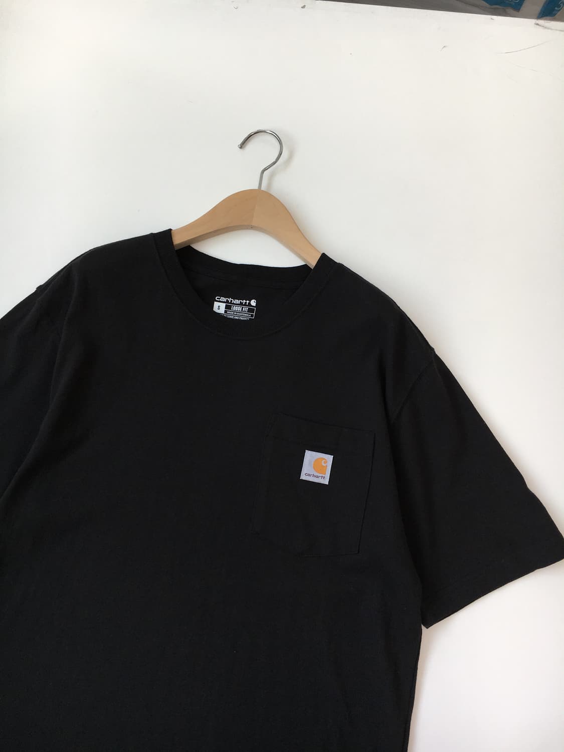 Carhartt 칼하트 블랙 티셔츠 상품이미지5