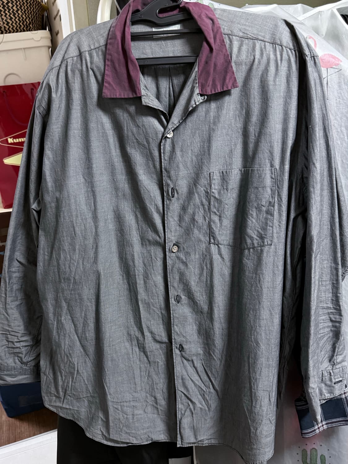 꼼데가르송 옴므 (다나카시절) 90s 오버핏 셔츠 상품이미지1