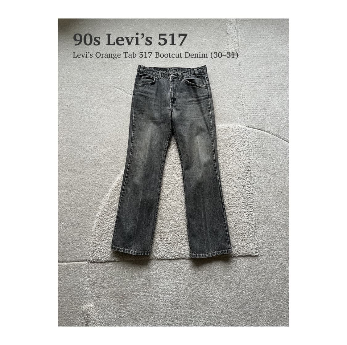 90s 오렌지탭 517 리바이스 (30-31) 상품이미지1