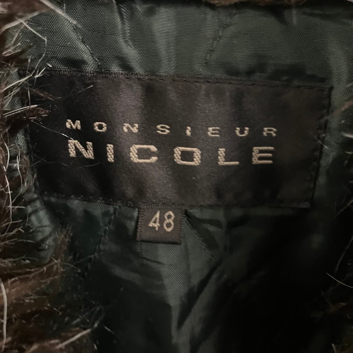 Monsieur Nicole 무슈 니콜 베이지 퍼 트리밍 자켓 48 상품이미지3