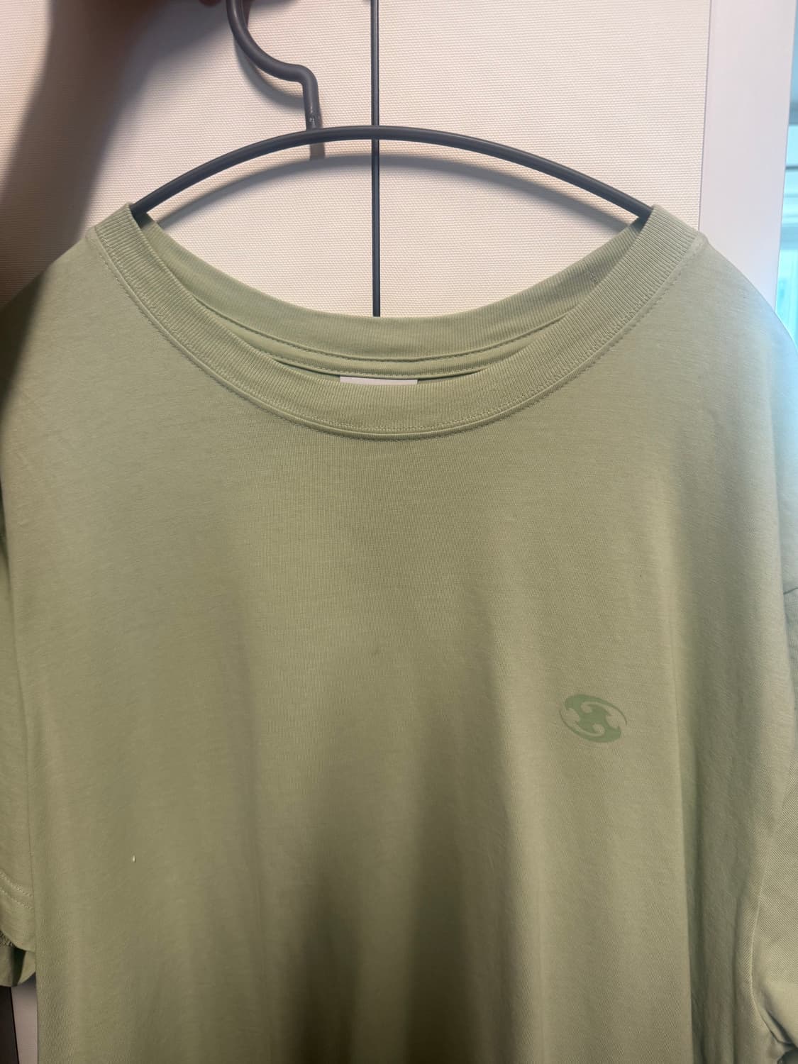 산산기어 25SS 로고 티셔츠 라이트그린 LOGO T-SHIRT 상품이미지6