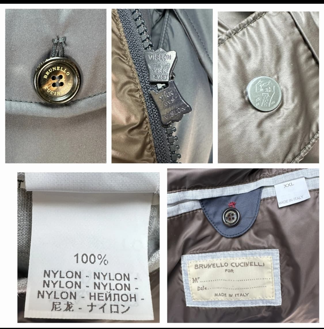 [정품인증서 포함] 브루넬로 쿠치넬리 다운 패딩 자켓 XXL(110) 상품이미지8