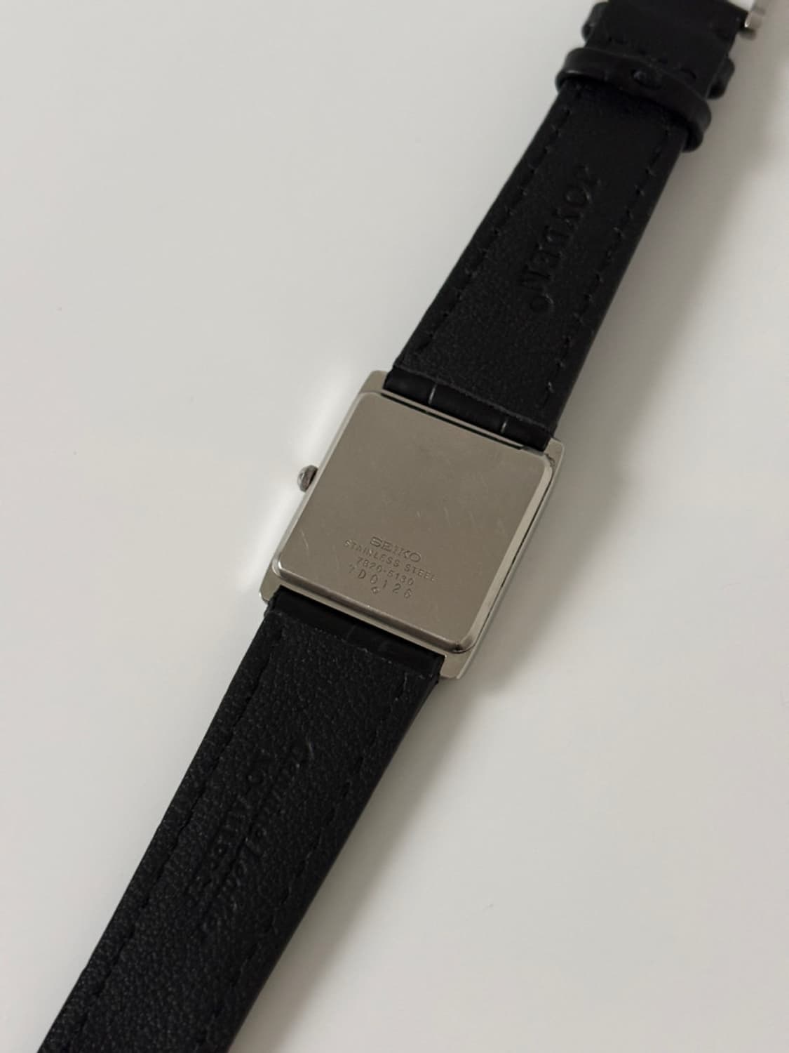 SEIKO 1980s chariot dial silver tank  상품이미지5