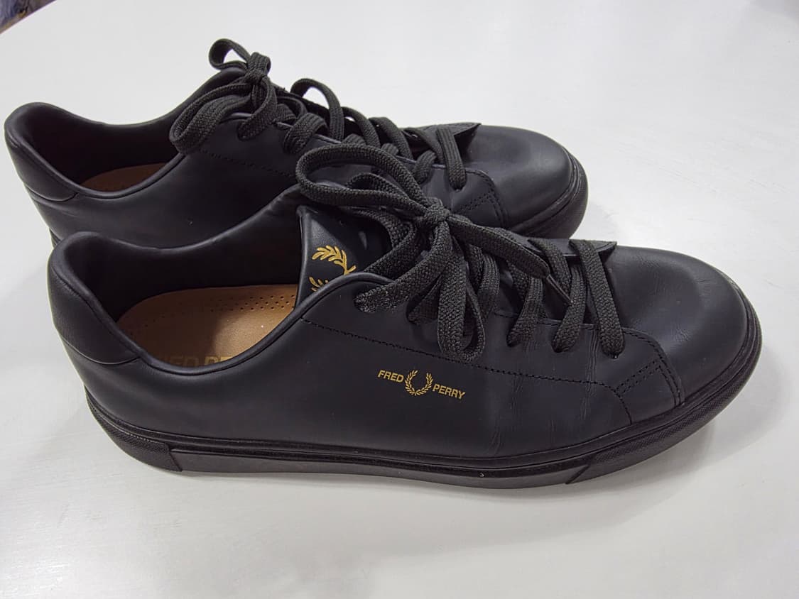 프레드페리 FRED PERRY 레더 스니커즈 상품이미지6