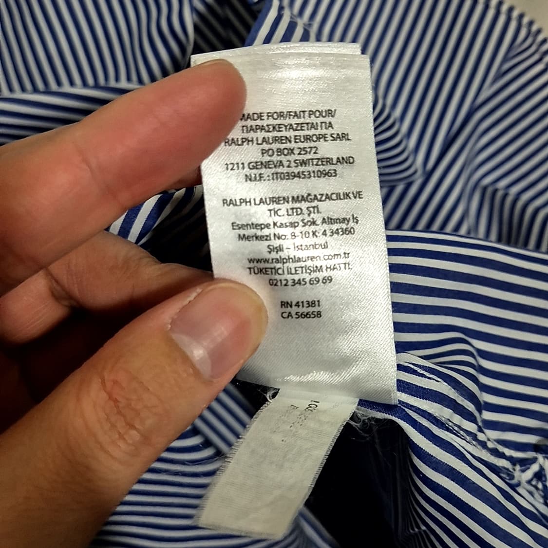 Polo Ralph Lauren 폴로 랄프로렌 슬림핏 클래식 셔츠 상품이미지7