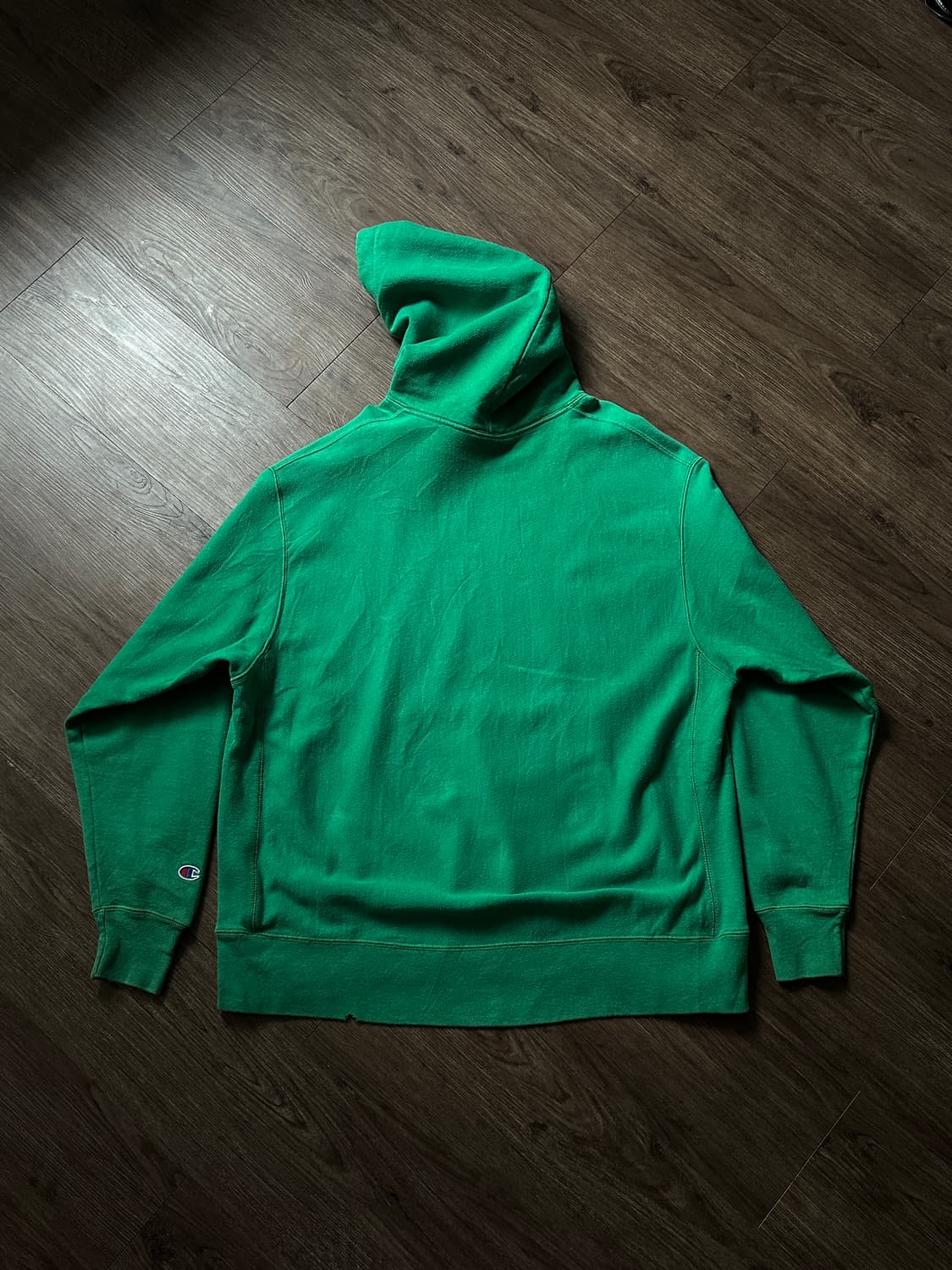 Champion Reverse Weave 정글 그린 오버 후드 상품이미지8