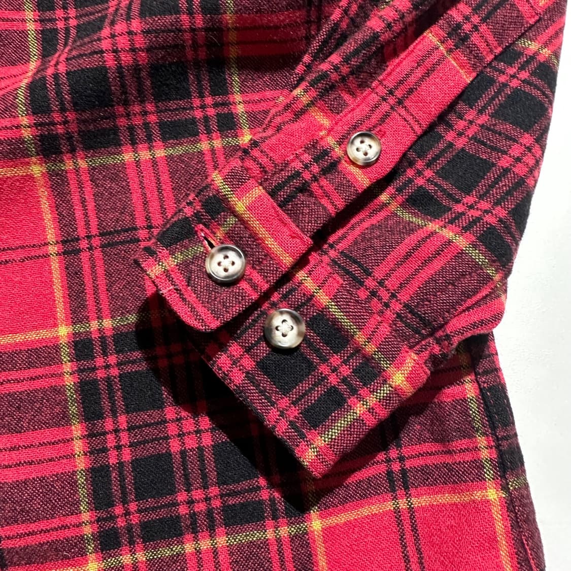 노스페이스 퍼플 라벨 울 플란넬 체크 셔츠 상품이미지5