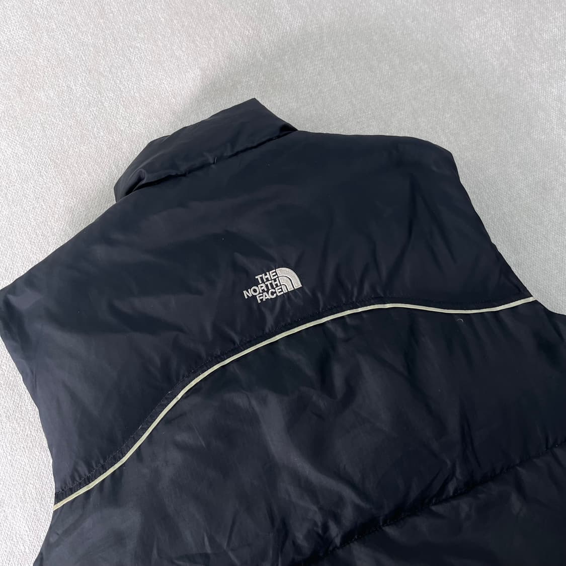 95 노스페이스 600 센터로고 구스 조끼 패딩 상품이미지6