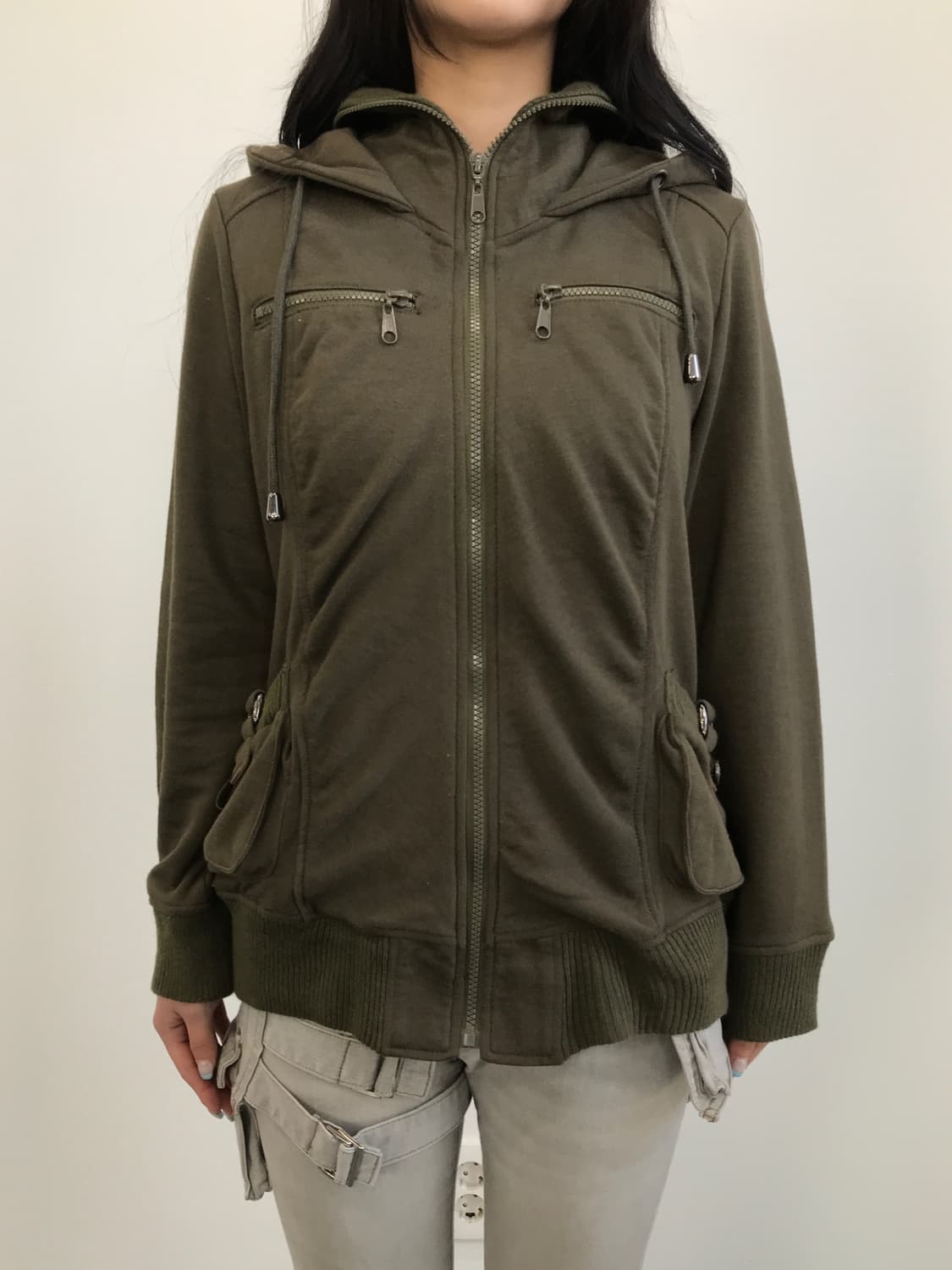 COLZA Multi-Pocket High-Neck Zip Up 상품이미지2