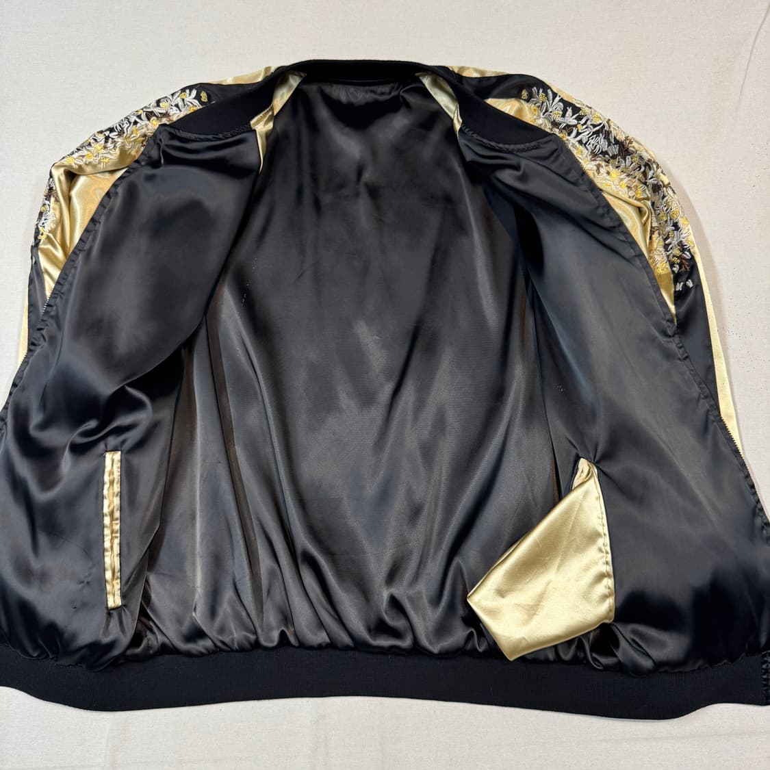 XL) 용자수 스카잔 블랙/골드 상품이미지5