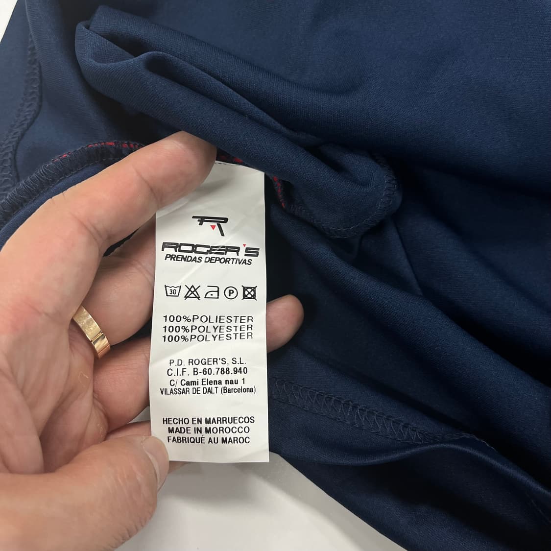 [M] [미사용] 바르셀로나 메시 반팔티셔츠 트레이닝 웨어 상품이미지5