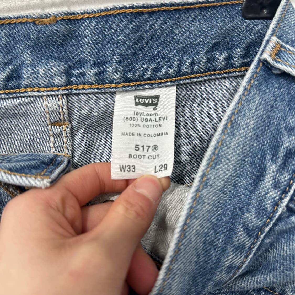 리바이스 517 부츠컷 데님팬츠 상품이미지7