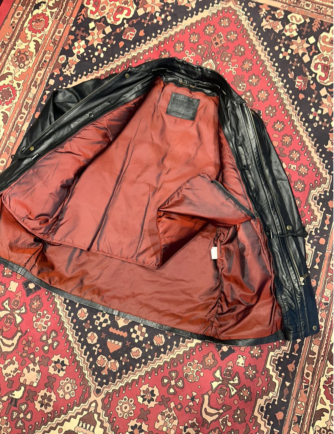 ( XL ) 가죽자켓 레더자켓 가죽코트 가죽카코트 가죽롱코트  상품이미지5