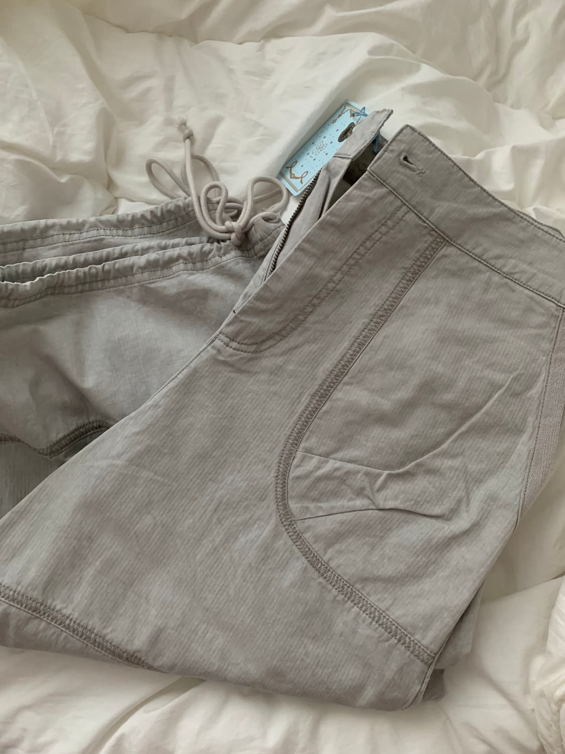 (새상품) 코이세이오 지그재그 팬츠 아이스베이지 1사이즈 상품이미지3