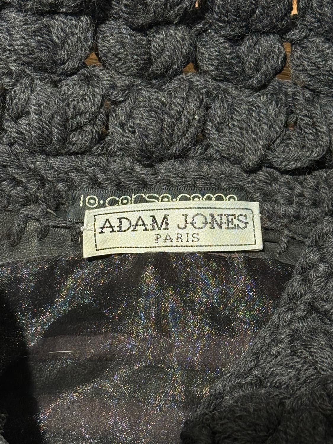 아담 존스 폭스 퍼 트리밍 울 니트 베스트 상품이미지7