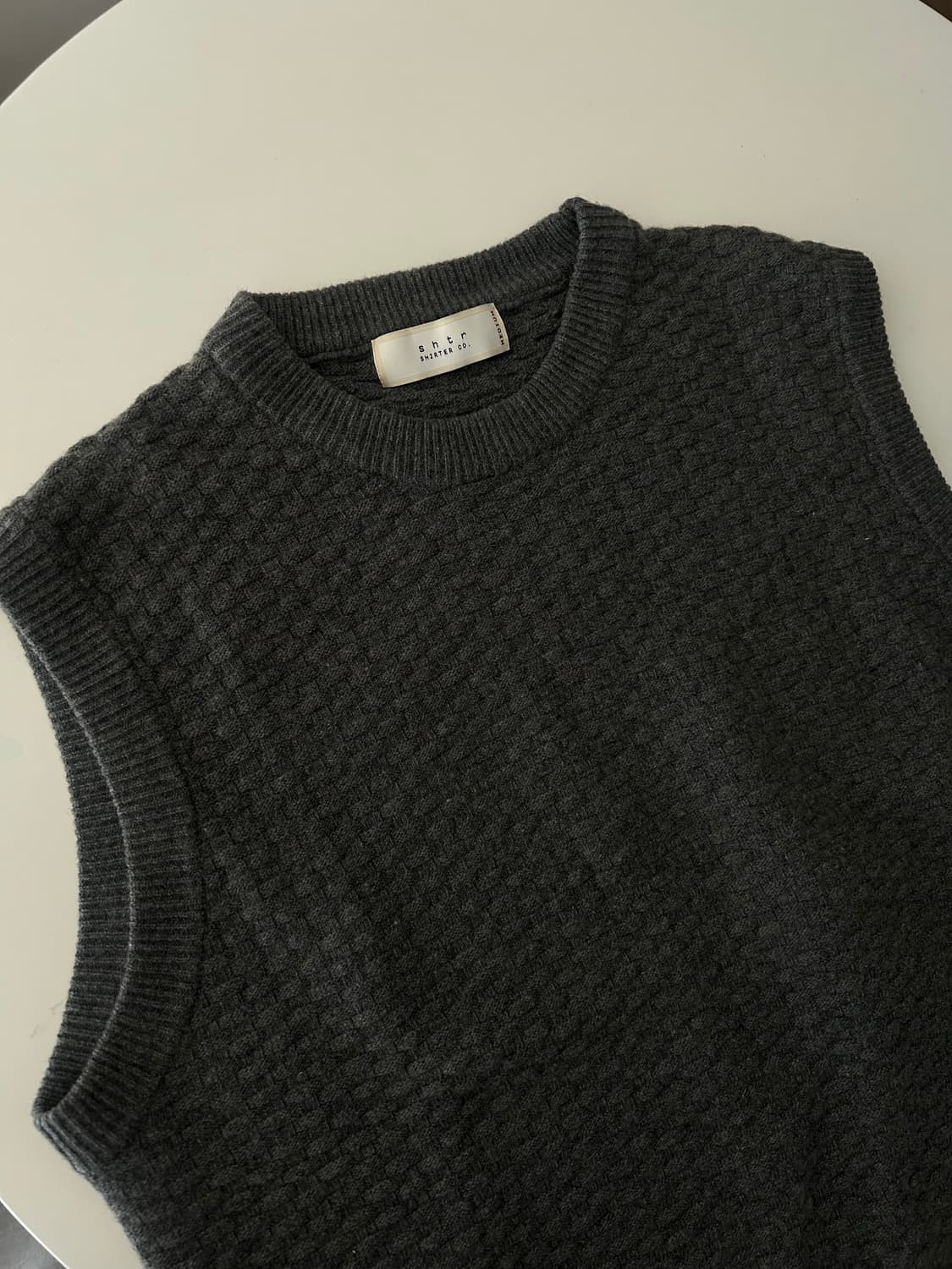 셔터 니트 베스트 상품이미지2