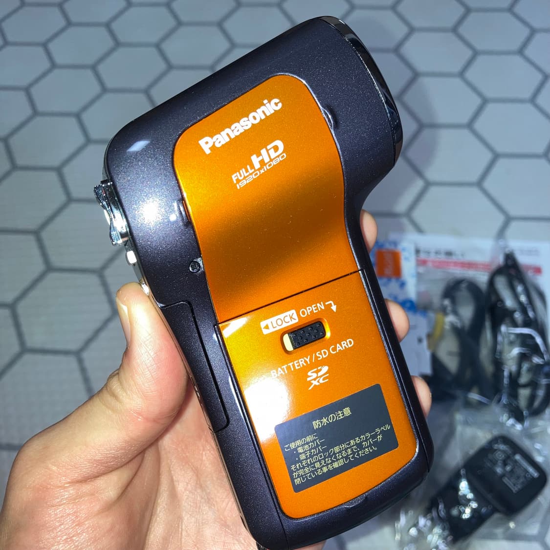 파나소닉 HX-WA10  오렌지 빈티지 캠코더 뉴진스 혜인 상품이미지4