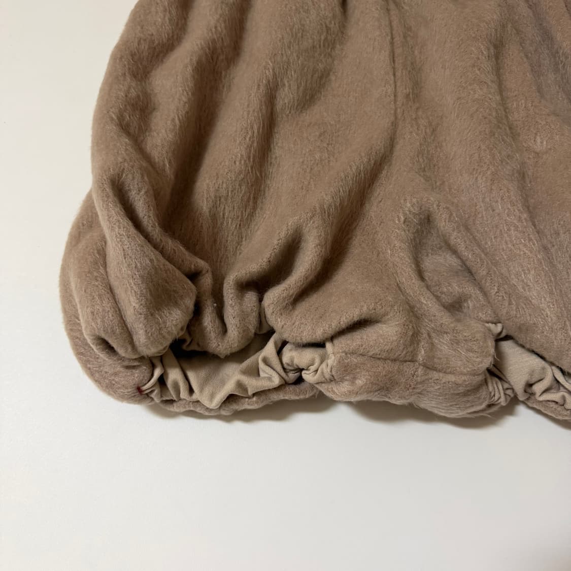 새상품 모헤어 펌킨 반바지 (베이지) 상품이미지3