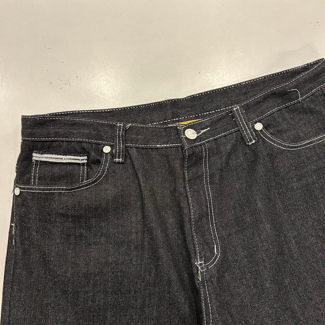 [40] 쿠지 빈티지 블랙 데님 반바지 Coogi A661 상품이미지6