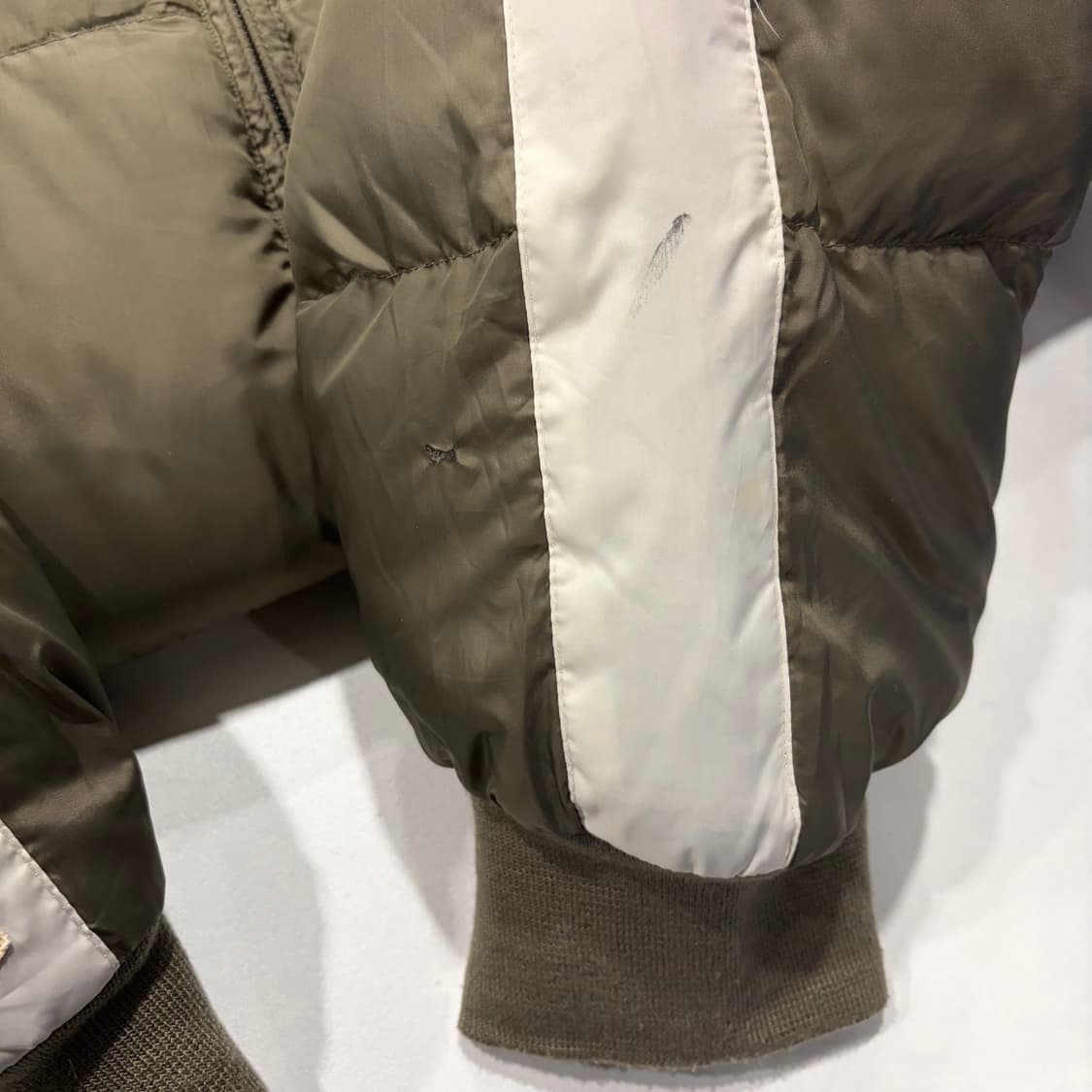 [L] 폴로 진스 랄프로렌 패딩 점퍼 카키색 C825 상품이미지9