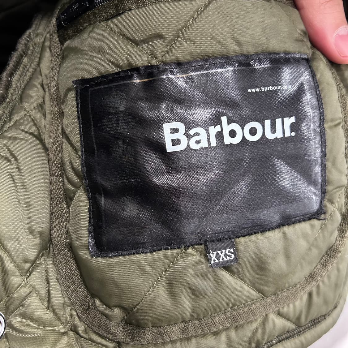 바버 인터네셔널 리데스데일 코듀로이 퀼팅 자켓 상품이미지4