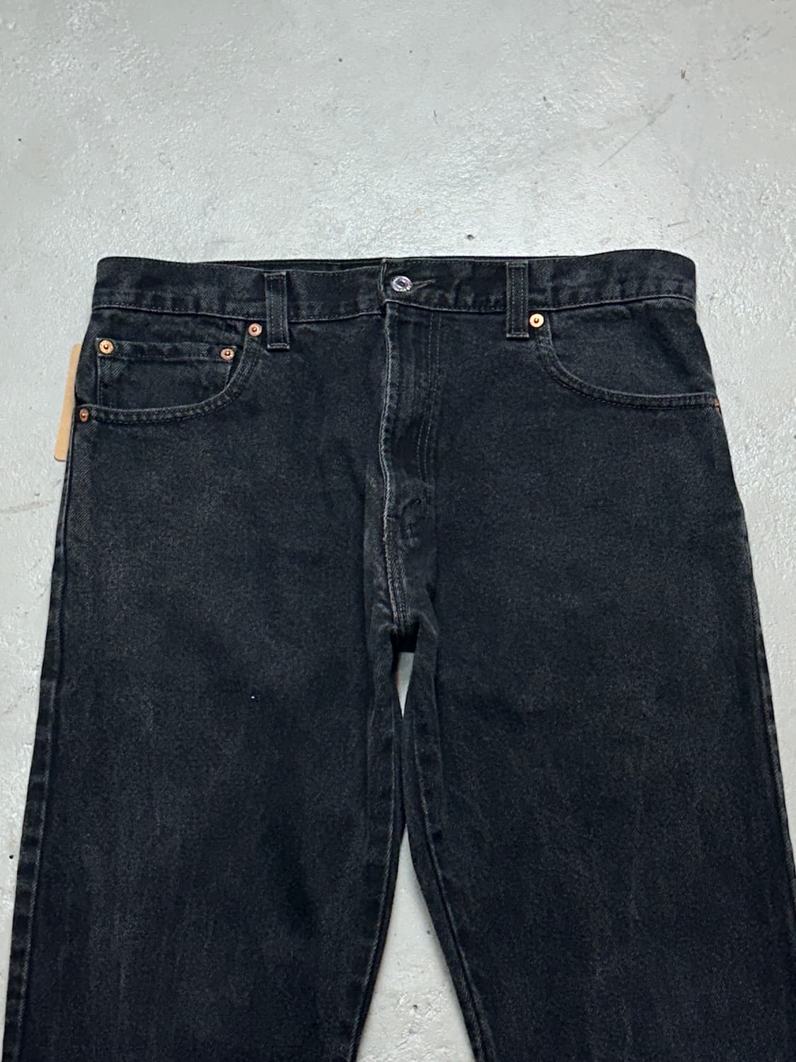 00's 리바이스 517 블랙 부츠컷 플레어진 상품이미지5