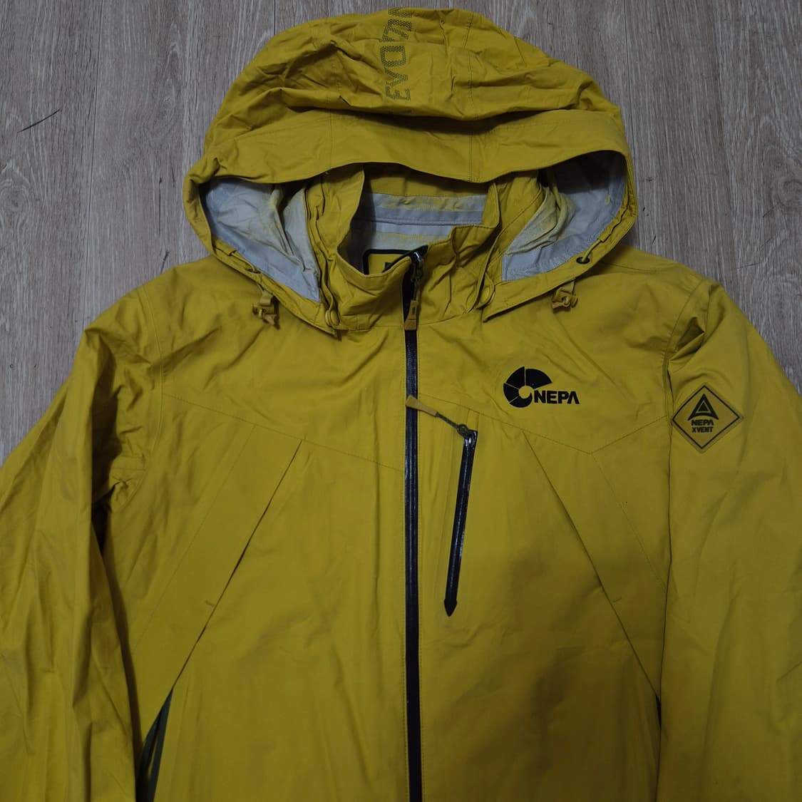 네파 엑스벤트 사이드와펜 후드 바람막이 자켓 L(100) 상품이미지2