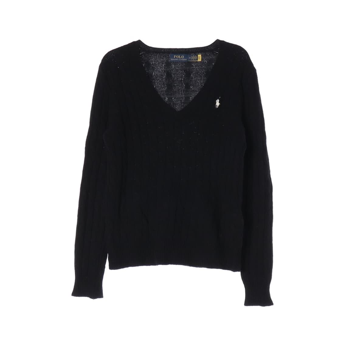 폴로 랄프 로렌 캐시미어 꽈배기 니트 M 상품이미지1