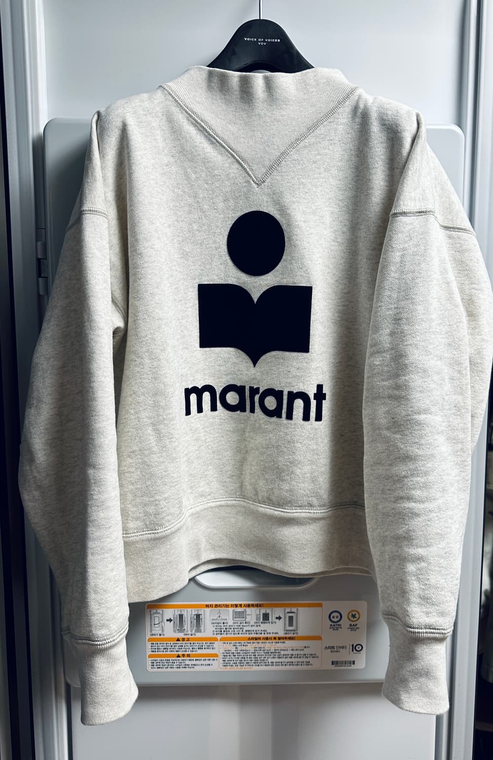 이자벨마랑 모비 스웨트셔츠 기모 38사이즈(택있음/정품) 상품이미지10