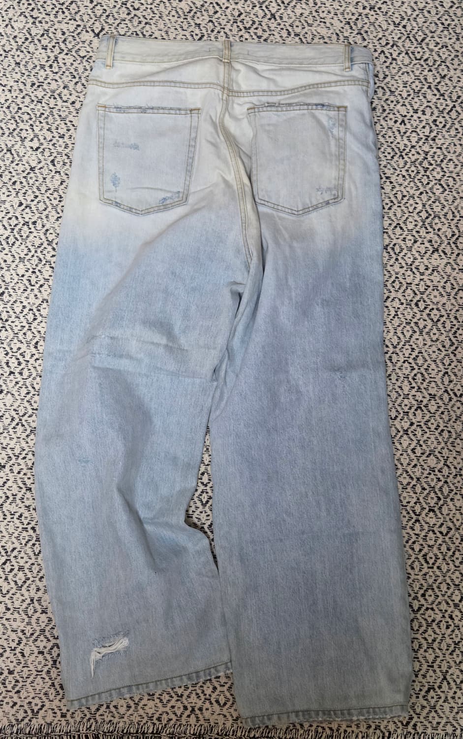 EEC 에러스익셉티드 디스 데님 팬츠 라이트블루 L 상품이미지6