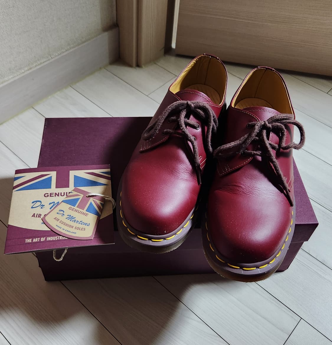 [닥터마틴] 1461 체리 레드(Made in England) 상품이미지1
