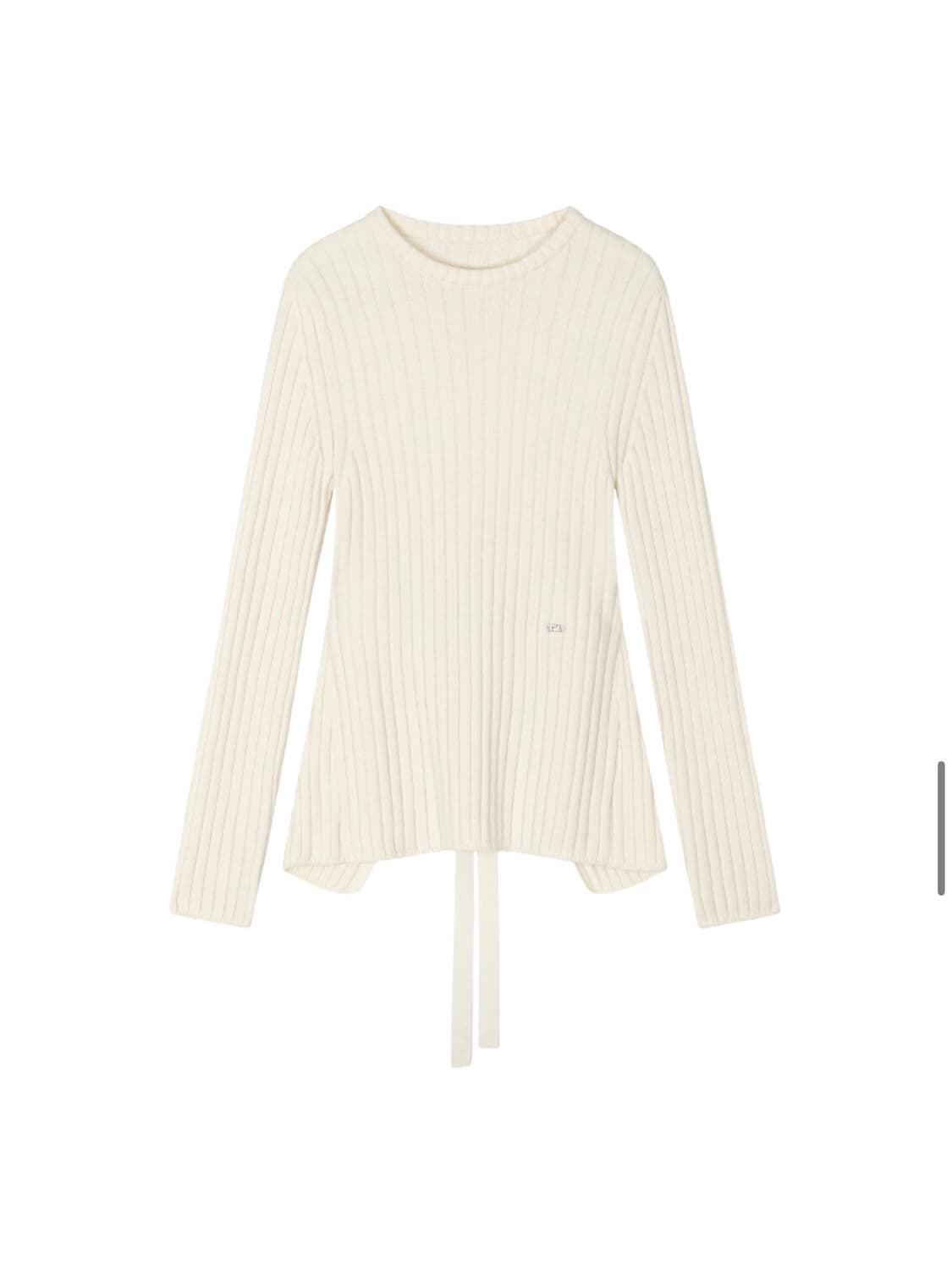 Backless Knit Pullover [ Ivory ] 상품이미지2