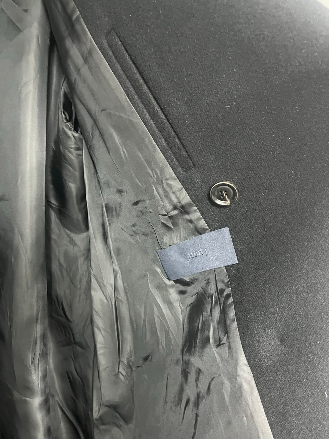 준지 헤비 맥시코트 46사이즈 상품이미지4