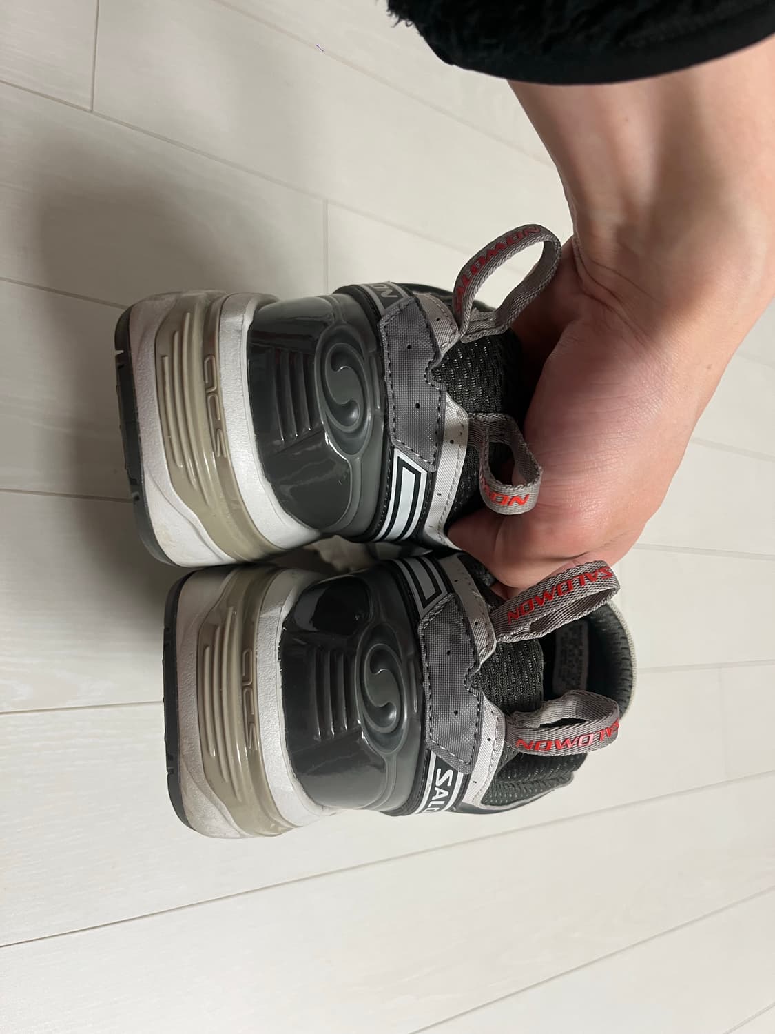 살로몬 ACS 프로 벨루가 빈티지 카키_ BTS 뷔 착용제품 상품이미지7