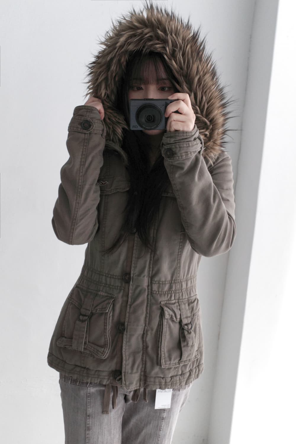 hollister) fur safari jacket 상품이미지8