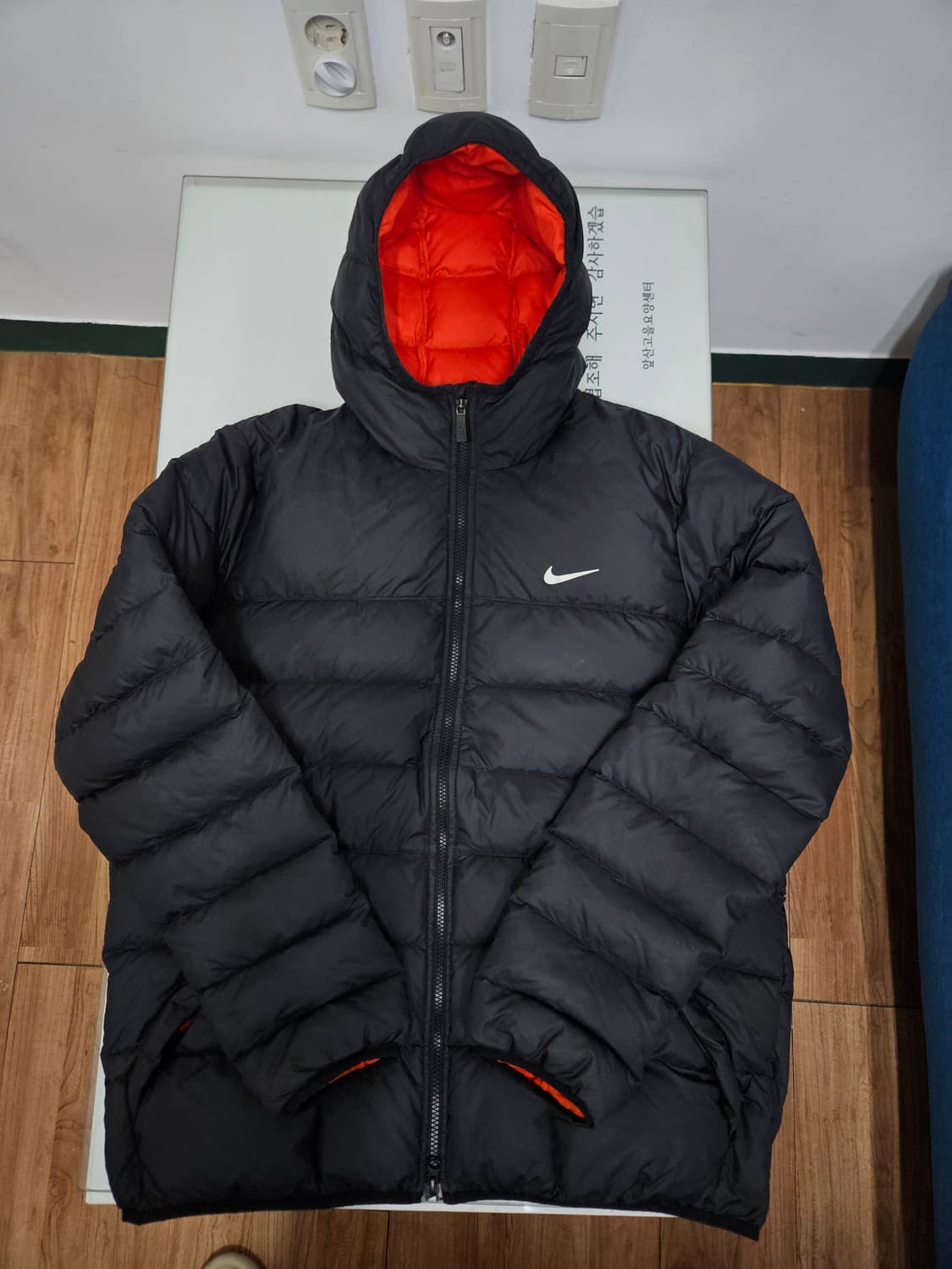 나이키 경량 후드 패딩 상품이미지1