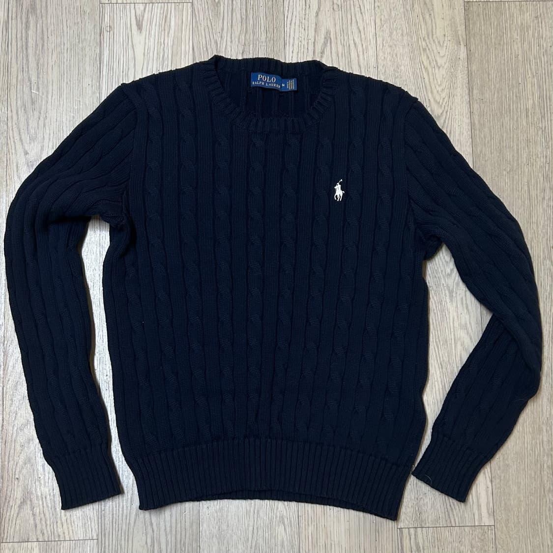 폴로랄프로렌 정품 케이블 니트 M 상품이미지1