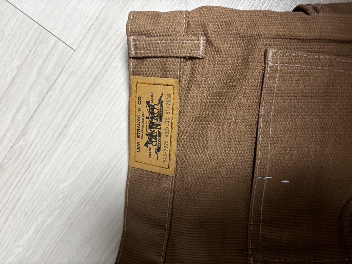 빈티지 리바이스 스타프레스트 517 팬츠 30 상품이미지5