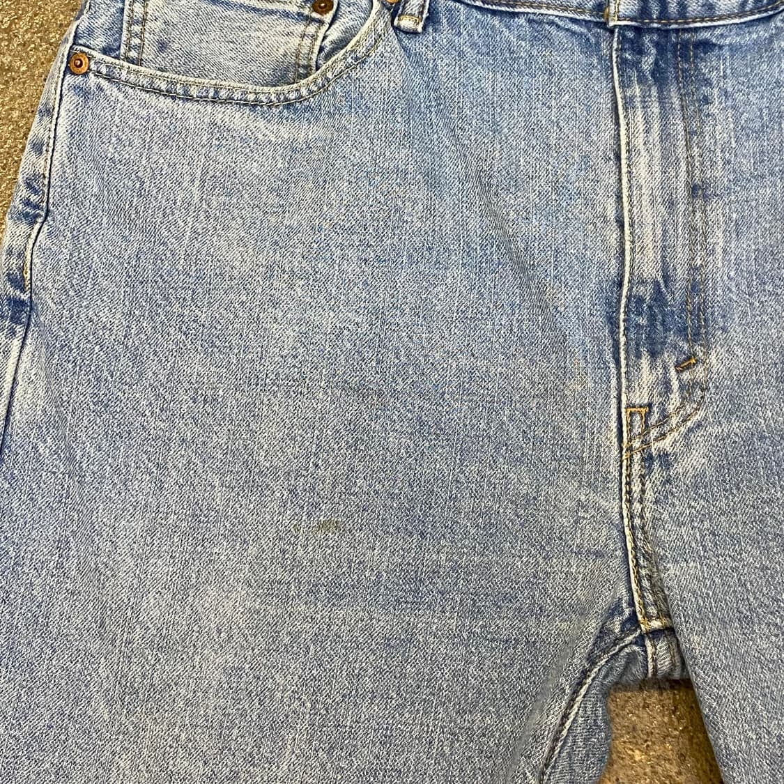 미국 빈티지 리바이스 505 연청바지 38size 상품이미지4