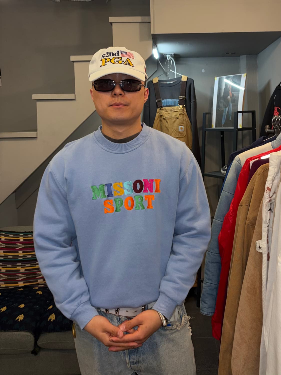 Missoni Sport embroidered color sweats 상품이미지2