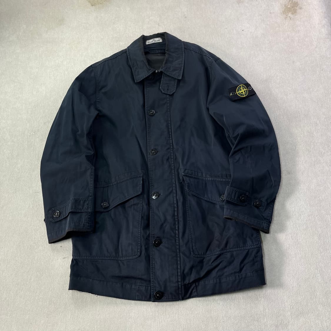 100 스톤아일랜드 무솔라 고마타 롱자켓 상품이미지1